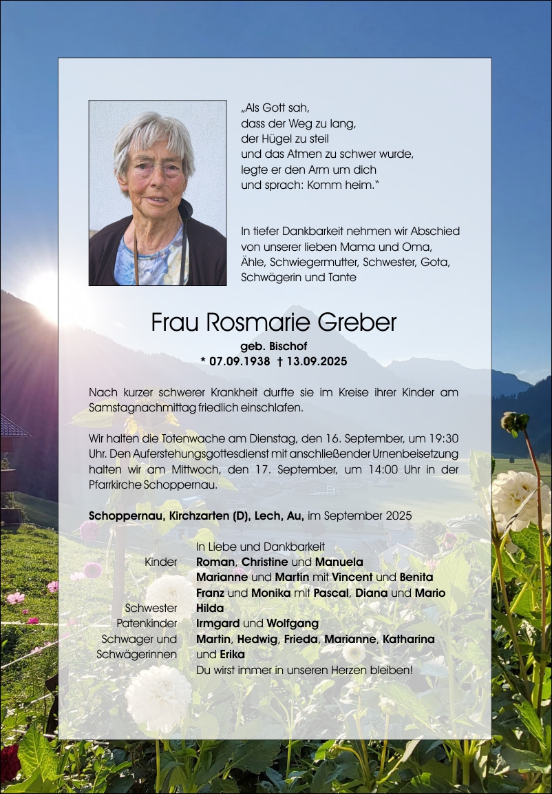 Rosmarie Greber